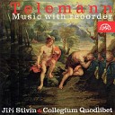 Collegium Quodlibet Ji Stiv n - Trio Sonata for Recorder Flute and Basso continuo in G Minor I Soave ma non…