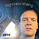 Petar Gligovic - Right Here Waiting Cover