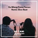 DJ TANI - Ko Bilang Cuma Teman Remix Slow Beat
