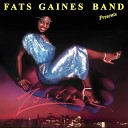 Fats Gaines Band present Zorina - Now That I Found You Helpless