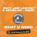 Matt Jam Lamont Echelon Radz - What U Need