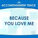 Mansion Accompaniment Tracks - Because You Love Me Low Key a Without Background…