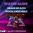 Miami Beach Senior High Rock Ensemble - Stayin Alive Live Performance at Miami Beach Bandshell Ymu Gala…