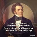 Paul Badura Skoda Vienna Konzerthaus Quartet - Quintet in A Major op 114 The Trout III Scherzo…