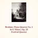 Festival Quartet - Piano Quartet No 1 in G Minor Op 25 IV Rondo alla zingarese Presto Meno presto Molto…