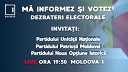 Teleradio Moldova - Urmrete LIVE M informez i votez Dezbateri electorale la Moldova…