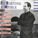 Ted Rosenthal - Drop Me A Line Live At Maybeck Recital Hall Berkeley CA October 30…