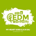 Hard EDM Workout - My Heart Goes La Di Da Instrumental Workout Mix 140…