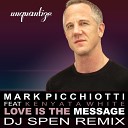 Mark Picchiotti feat Kenyata White - Love Is The Message DJ Spen Remix