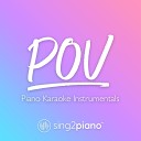 Sing2Piano - pov Lower Key Originally Performed by Ariana Grande Piano Karaoke…