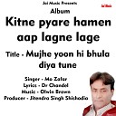 Mo Zafar - Mujhe yoon hi bhula diya tune Hindi sad Song