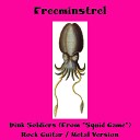 Freeminstrel - Pink Soldiers From Squid Game Rock Guitar Metal…