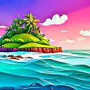 Chiptune 8 bit Planet - Adventure Island Level 2 Another Version