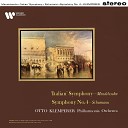 Philharmonia Orchestra Otto Klemperer - Mendelssohn Symphony No 4 in A Major Op 90 MWV N16 Italian I Allegro vivace Pi…