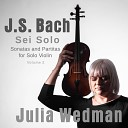 Julia Wedman - 13 Partita for Violin Solo No 3 in E Major BWV 1006 4 Menuets I…