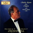 Charles Rosen David James - Cello Sonata in G Minor Op 65 II Scherzo Allegro con…