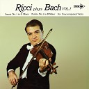 Ruggiero Ricci - J S Bach Partita for Violin Solo No 1 in B Minor BWV 1002 V…