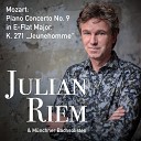 Julian Riem M nchner Bachsolisten - Piano Concerto No 9 K 271 II Andantino Live