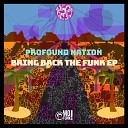 Profound Nation - Bring Back the Funk 2019 Deeper Mix