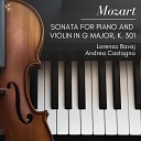 Lorenzo Bavaj Andrea Castagna - Sonata for Piano and Violin in G Major K 301 I Allegro con…