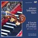 Christine Busch Kay Johannsen - J S Bach Violin Sonata No 6 in G Major BWV 1019 I…