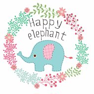 Happy Elephant