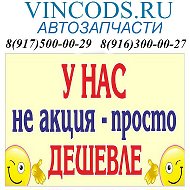 Автозапчасти Vincods