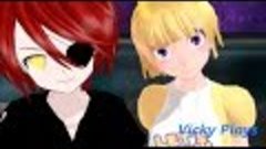 [MMD x FNAF] Don&#39;t Judge Challenge Foxy e Chica