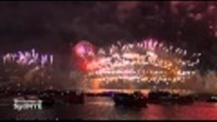 Spectacular New Year display in Sydney