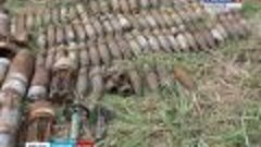 Сотрудники ФСБ обнаружили незаконный схрон с боеприпасами