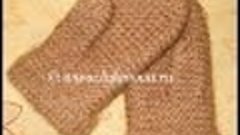 Варежки классические - 1 часть - Crochet mittens - вязание к...