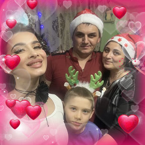 Фотография "Моя семья!❤️💋 01.01.24г🎄🎉"