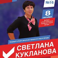 Светлана Кукланова