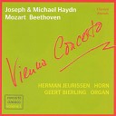 Geert Bierling Herman Jeurissen - Horn Concerto in D Major P 134 Arr for Horn Organ II Allegro non…