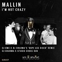 Mallin - I m Not Crazy DJ Dharma 900 Studio Cross Dub…