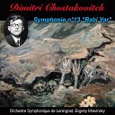 Orchestre Symphonique de Leningrad Evgeny… - Babi yar adagio non troppo Symphonie n 13 op 113 Babi…