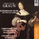 Ensemble Baroque de Limoges Christophe Coin Gilles… - Concerto a violono e viola da gamba in C Minor GraunWV A XIII 3 II Adagio con…