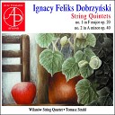 Tomasz Strahl Wilanow String Quartet - String Quintet No 1 in F Major Op 20 II Menuetto Allegro…