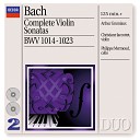 Arthur Grumiaux Christiane Jaccottet - J S Bach Sonata for Violin and Harpsichord No 3 in E BWV 1016 3 Adagio ma non…
