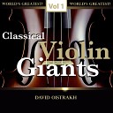 David Oistrakh - Concerto for Violin and Orchestra in C Major Op 48 III Vivace…