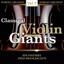 Zino Francescatti - Partita for solo Violin No 3 in E Major BWV 1006 III Gavotte en…