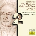 Pierre Fournier Wilhelm Kempff - Beethoven Cello Sonata No 3 in A Major Op 69 III Adagio cantabile Allegro…