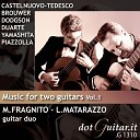 Duo Fragnito Matarazzo - Cinco Micropiezas Ii Allegro Vivace