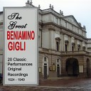 Beniamino Gigli - Tarantella Napoletana