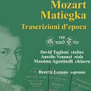 The Grand Trio Massimo Agostinelli David Taglioni Aurelio… - Grosses Trio aus Mozarts Claviermusik Op 9 No 2…