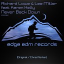 Lee Miller Richard Lowe feat Karen Kelly - Never Back Down Original Mix