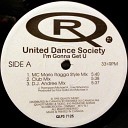United Dance Society - I m Gonna Get U MC Mario Ragga Style Radio…