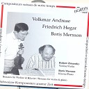 Robert Zimansky Boris Mersson - Violin Sonata in D Major Op 4 I Allegro molto