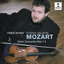 Fabio Biondi Europa Galante - Violin Concerto No 2 in D major K 211 I Allegro…