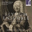 Elysium Ensemble Lucinda Moon Greg Dikmans - Sonata No 1 in G Major TWV 40 118 I Vivace